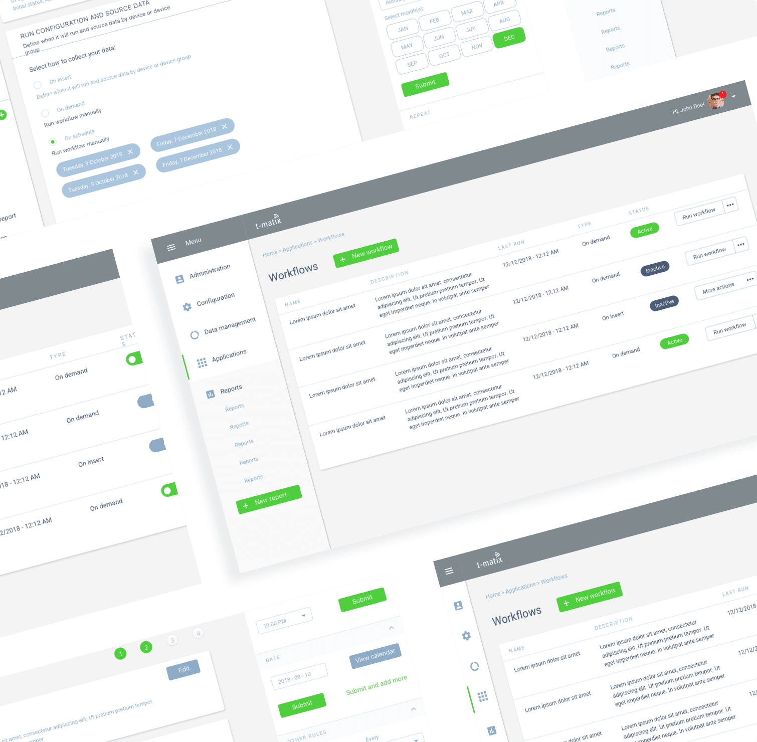 T-matix web app